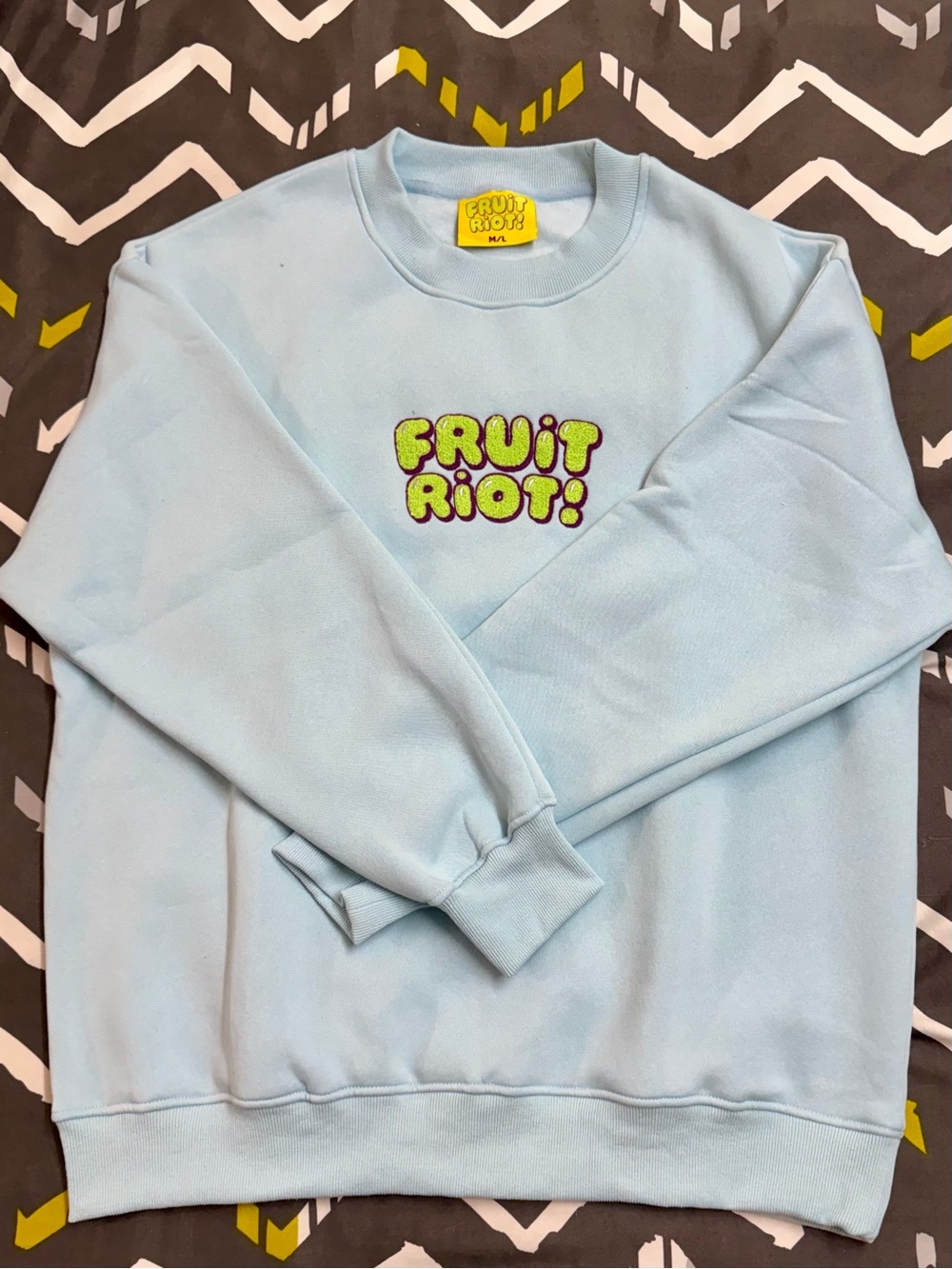 Fruit Riot Blue Crewneck Sweatshirt